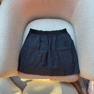 J.Crew 100% Cotton City Mini Pull-On Skirt with Pockets